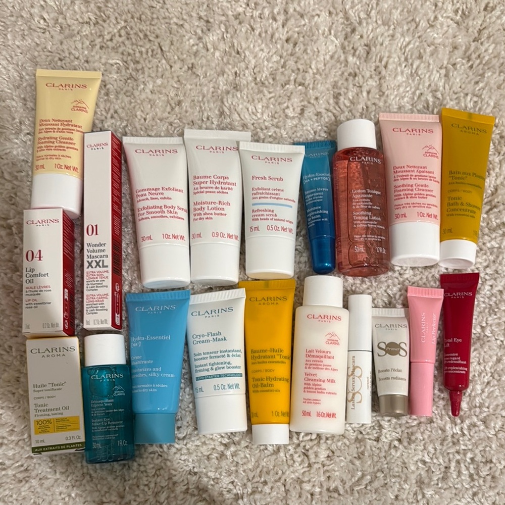 Brand New Clarins Skincare Bundle
